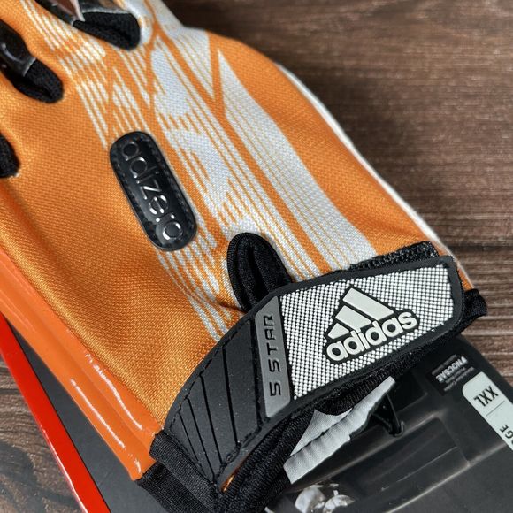 Adidas Football Adizero 5 Star‎ XXL Grip Glives Tennessee Orange Griptack New - Picture 5 of 6